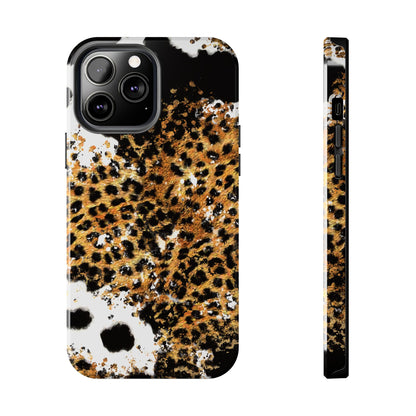 Bold Leopard Ink Splash - iPhone Series Case