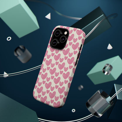 Heartfelt Pattern MagSafe iPhone Case