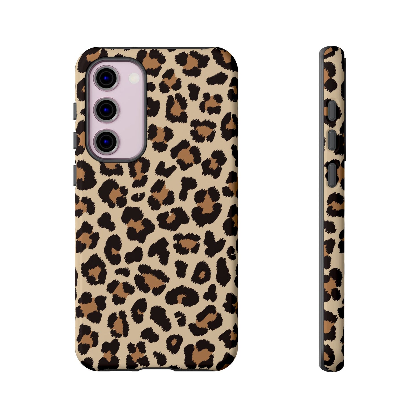 Wild Leopard Print Tough Samsung Galaxy Case – Bold Animal Pattern Design with Dual - Layer Protection - BOGO Cases