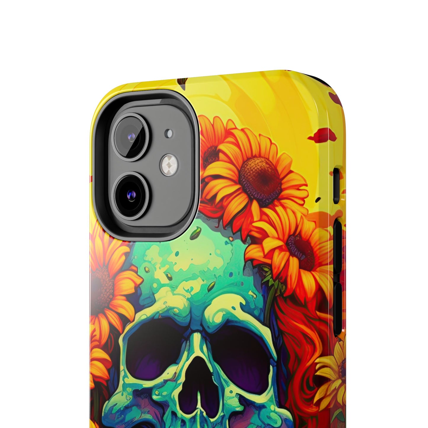 Sun Kissed Skull iPhone Case