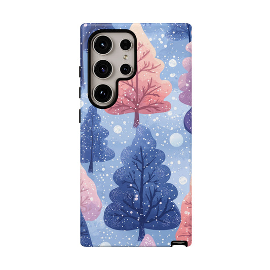 Pink & Purple Winter Wonderland - Samsung Galaxy Series Case