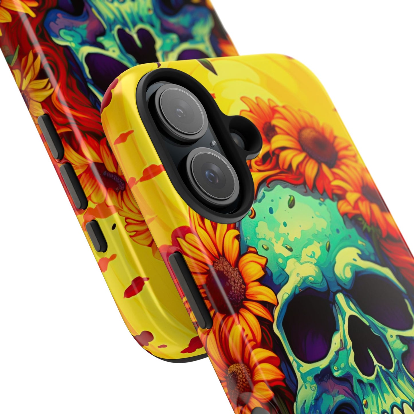 Sun Kissed Skull iPhone Case