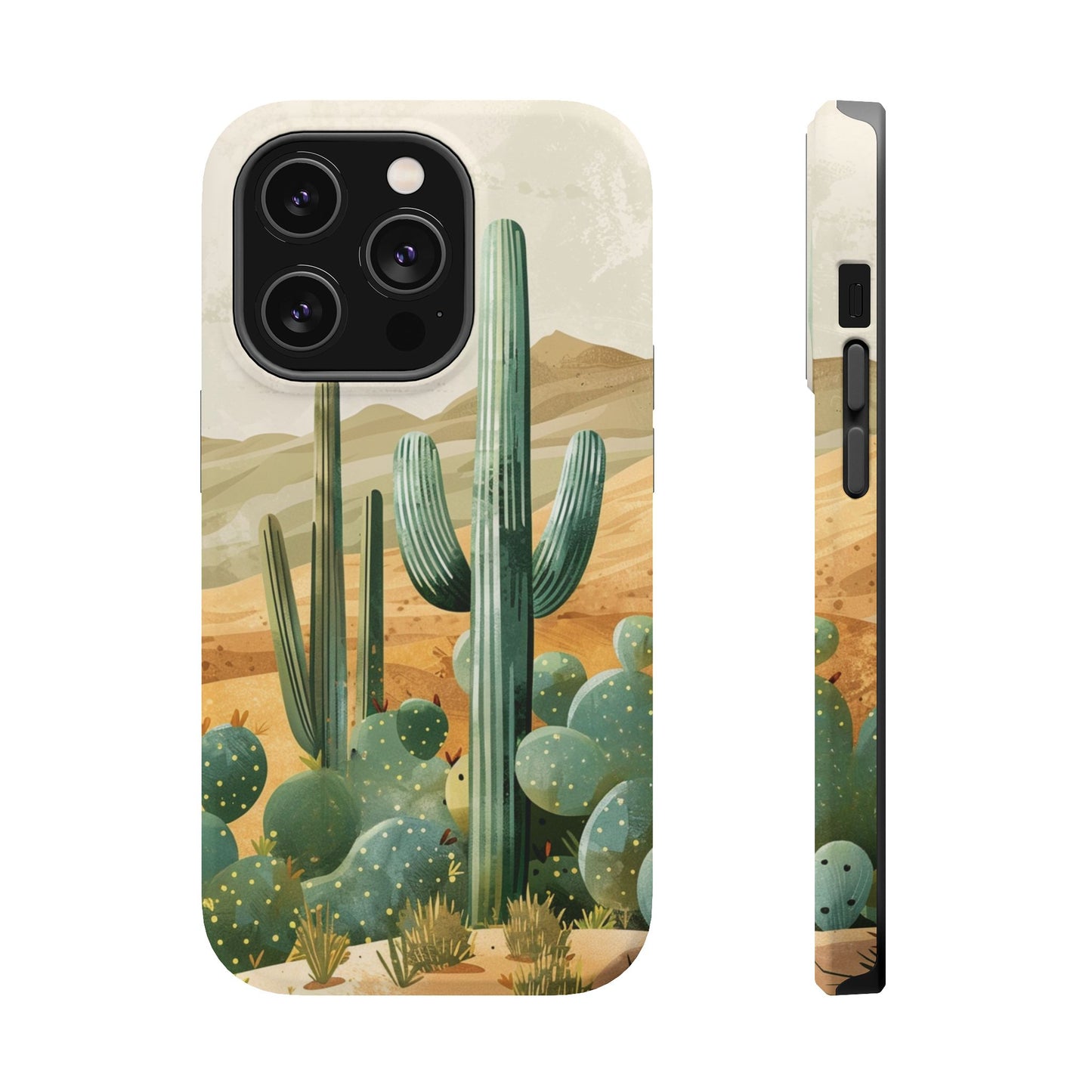 Desert Oasis Cactus iPhone Case