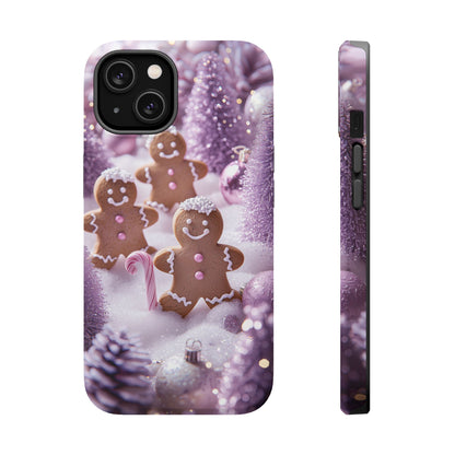 Pastel Christmas Gingerbread Wonderland - MagSafe Series Case