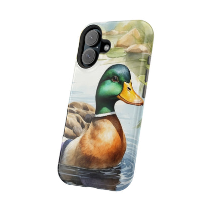 Serene Duck Reflection - MagSafe iPhone Case