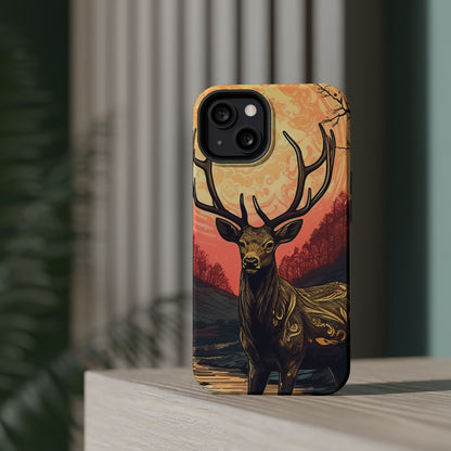 Celestial Stag – MagSafe iPhone Case