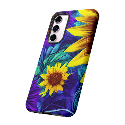 Purple & Gold Sunflower Dream - Samsung Galaxy Series Case