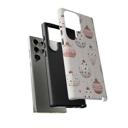 Blush Pink Holiday Ornaments - Samsung Galaxy Series Case