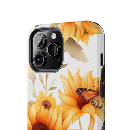 Sunflower & Monarch Garden - iPhone Series Case