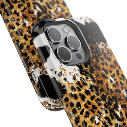 Bold Leopard Ink Splash - MagSafe iPhone Series Case