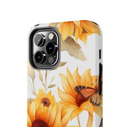 Sunflower & Monarch Garden - iPhone Series Case