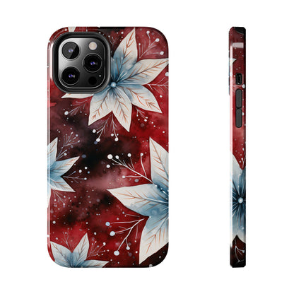 Winter Bloom Poinsettia – iPhone Case