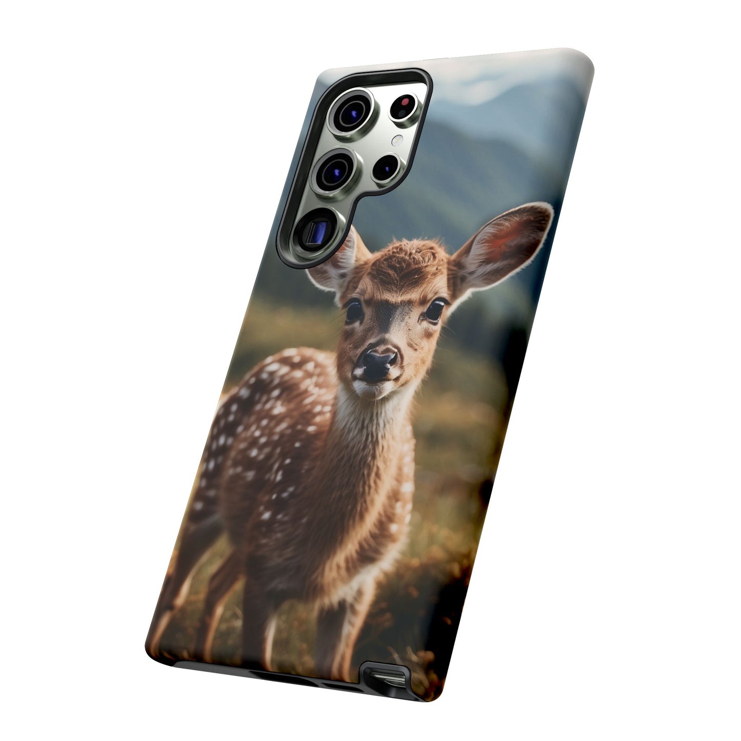 Gentle Fawn in Mountain Meadows Samsung Galaxy Case