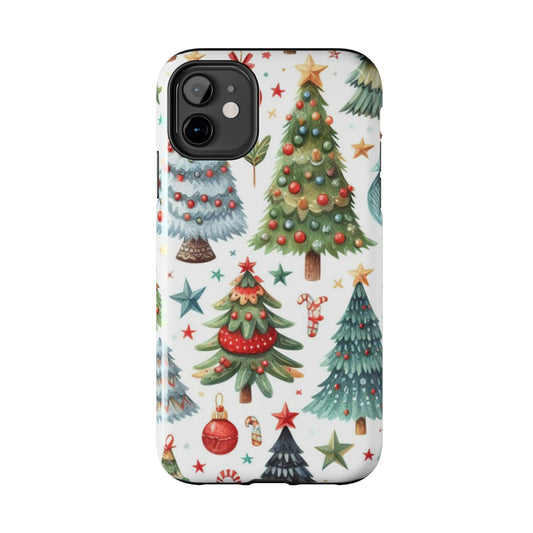 Festive Tree Wonderland – iPhone Case