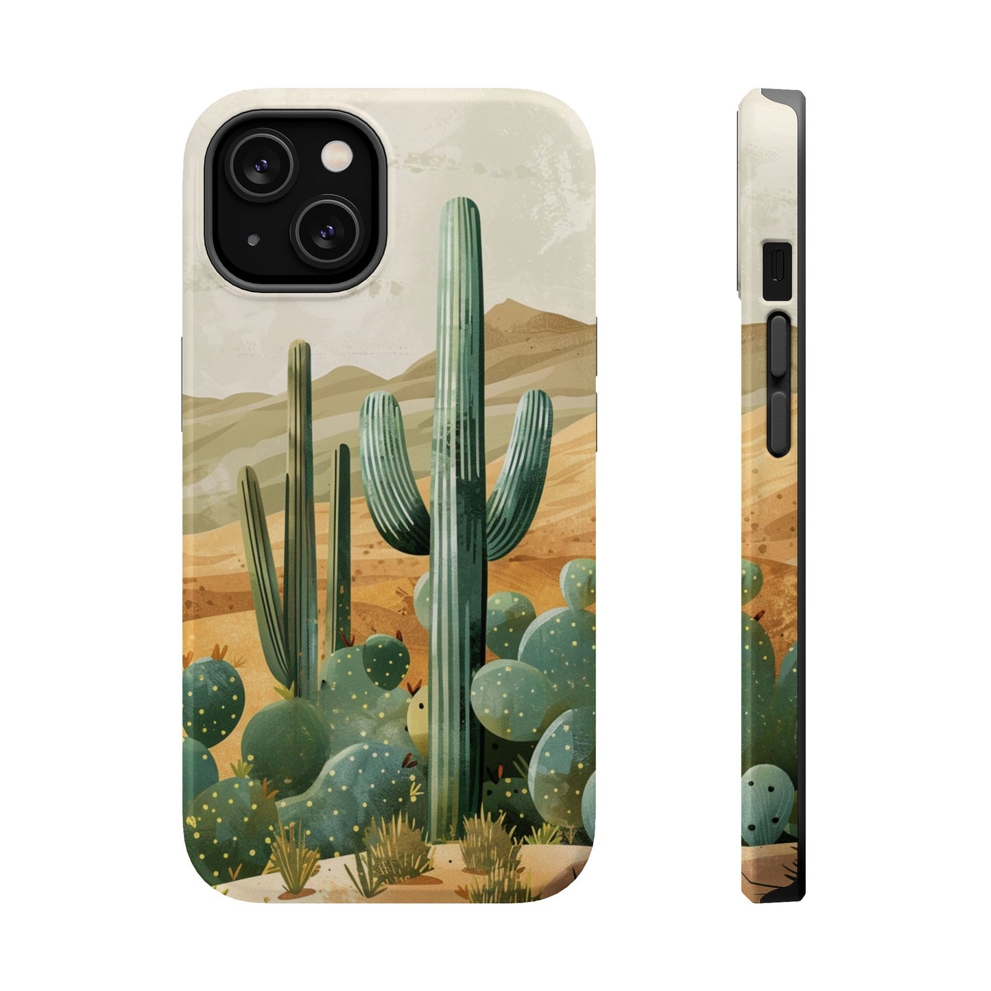 Desert Oasis Cactus iPhone Case