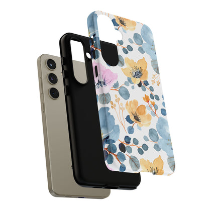 Spring Radiance – Samsung Galaxy Case with Bold Watercolor Florals