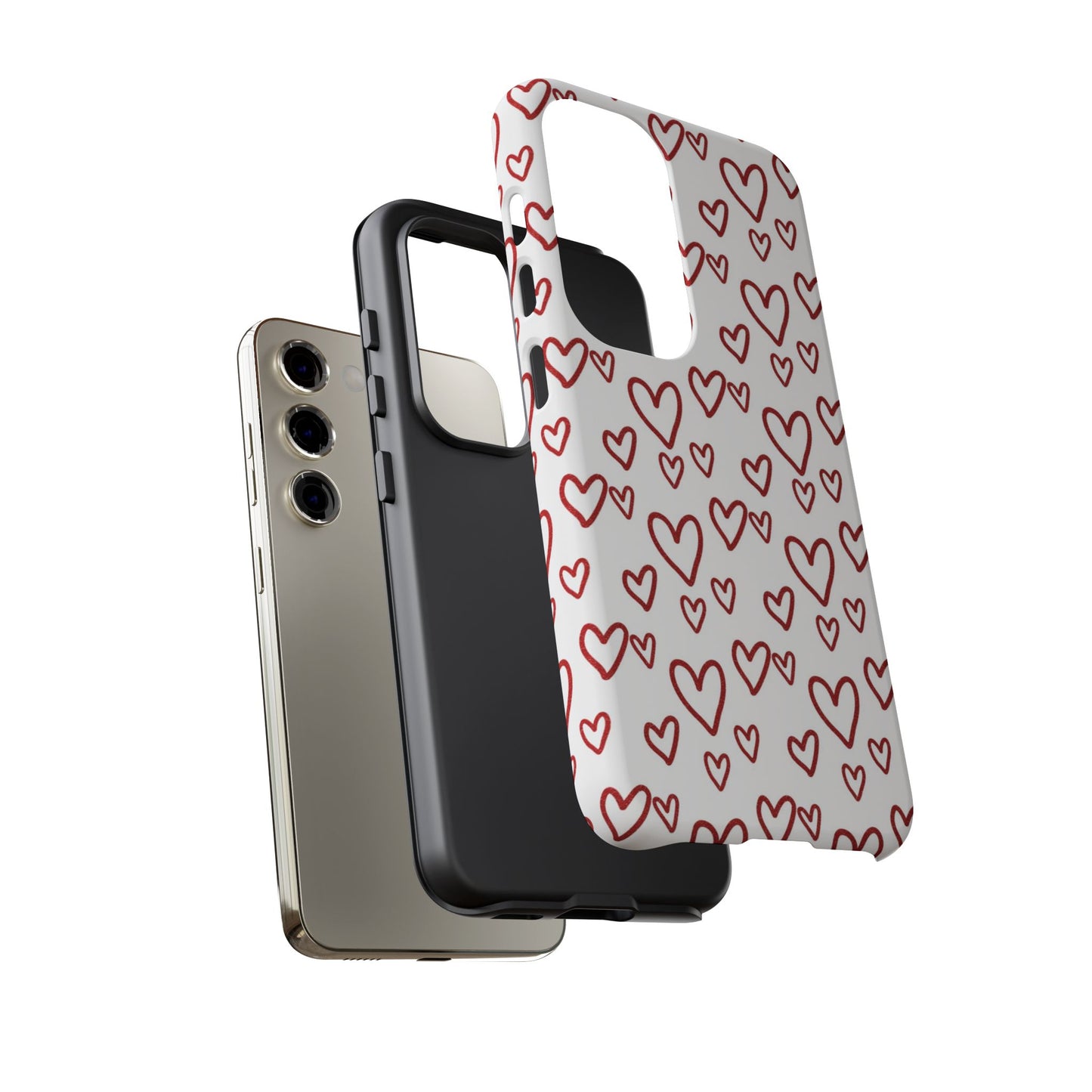 Classic Hearts Samsung Galaxy Case