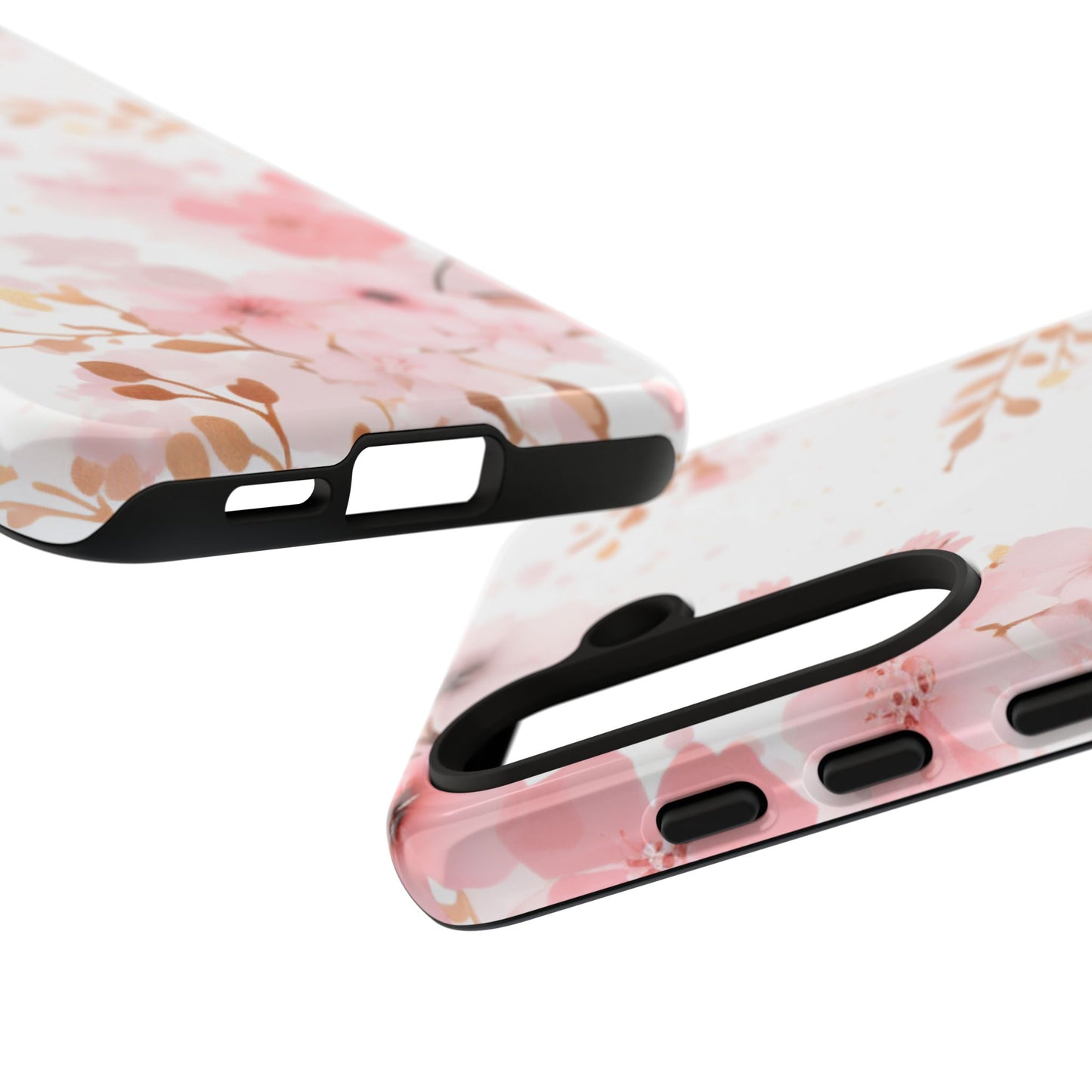 Soft Pink Cherry Blossom Samsung Galaxy Case – Elegant Floral Design