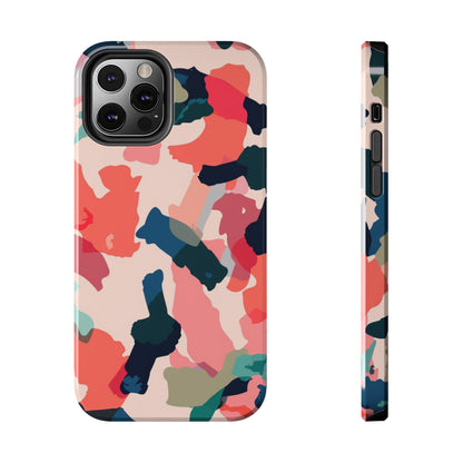 Modern Earthy Camo Abstract – iPhone Case