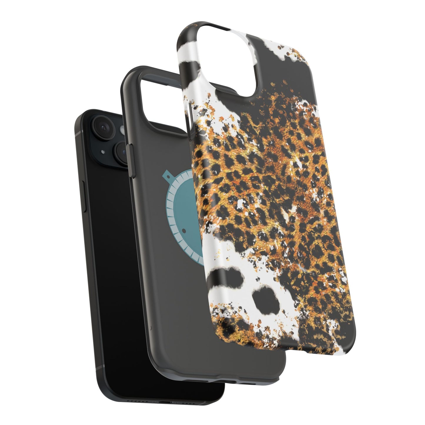 Bold Leopard Ink Splash - MagSafe iPhone Series Case