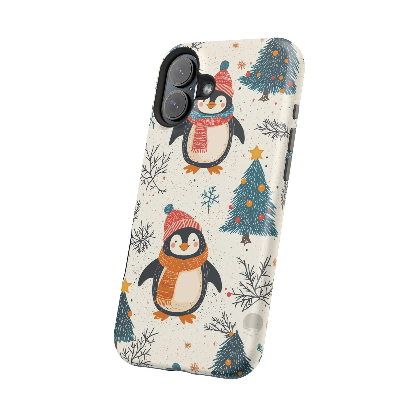 Snowy Christmas Cheer MagSafe iPhone Case