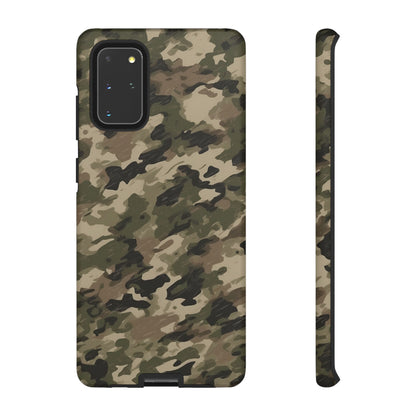 Classic Light Brown Camouflage – Premium Samsung Galaxy Case, Rugged and Stylish