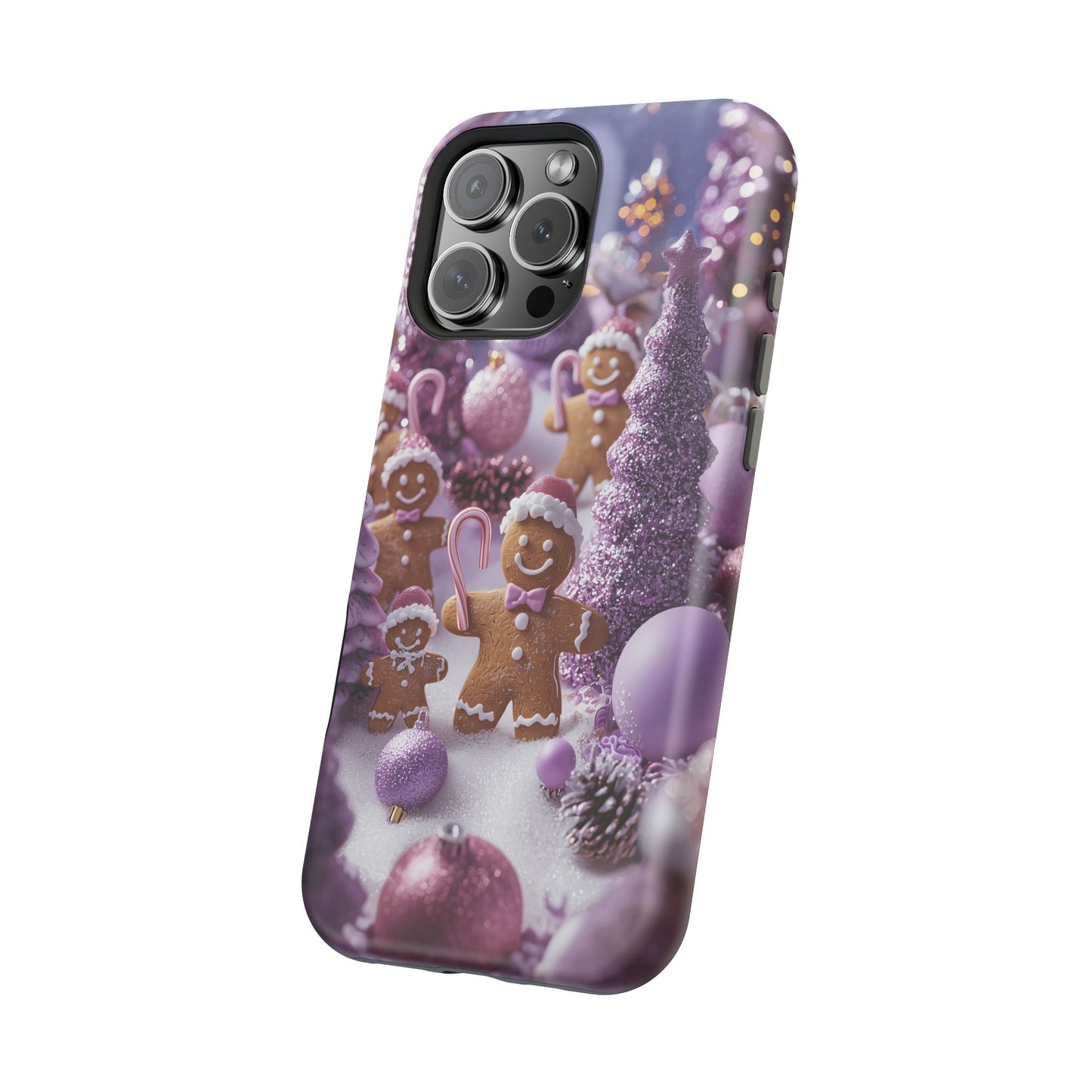 Pink Frosted Gingerbread Forest - MagSafe iPhone Series Case