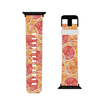 Watercolor Citrus Splash Apple Watch Band