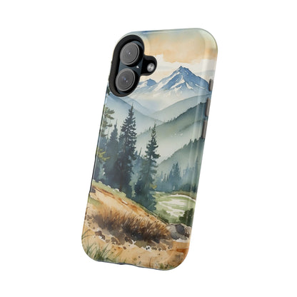 Tranquil Mountain Escape - MagSafe iPhone Case