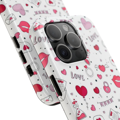 iPhone Case: Romantic Love-Inspired Icons Case