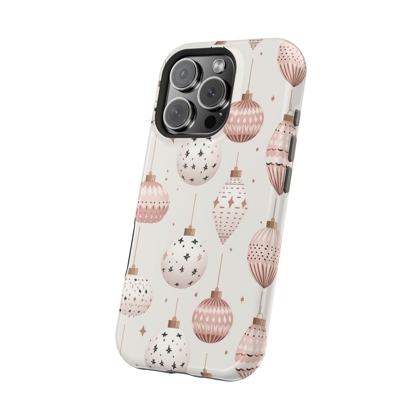 Blush Pink Holiday Ornaments - MagSafe iPhone Series Case