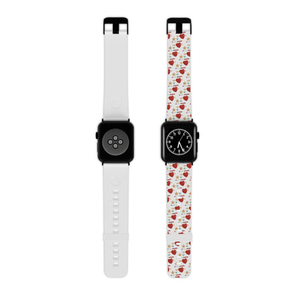 Retro Hearts and Stars Apple Watch Band