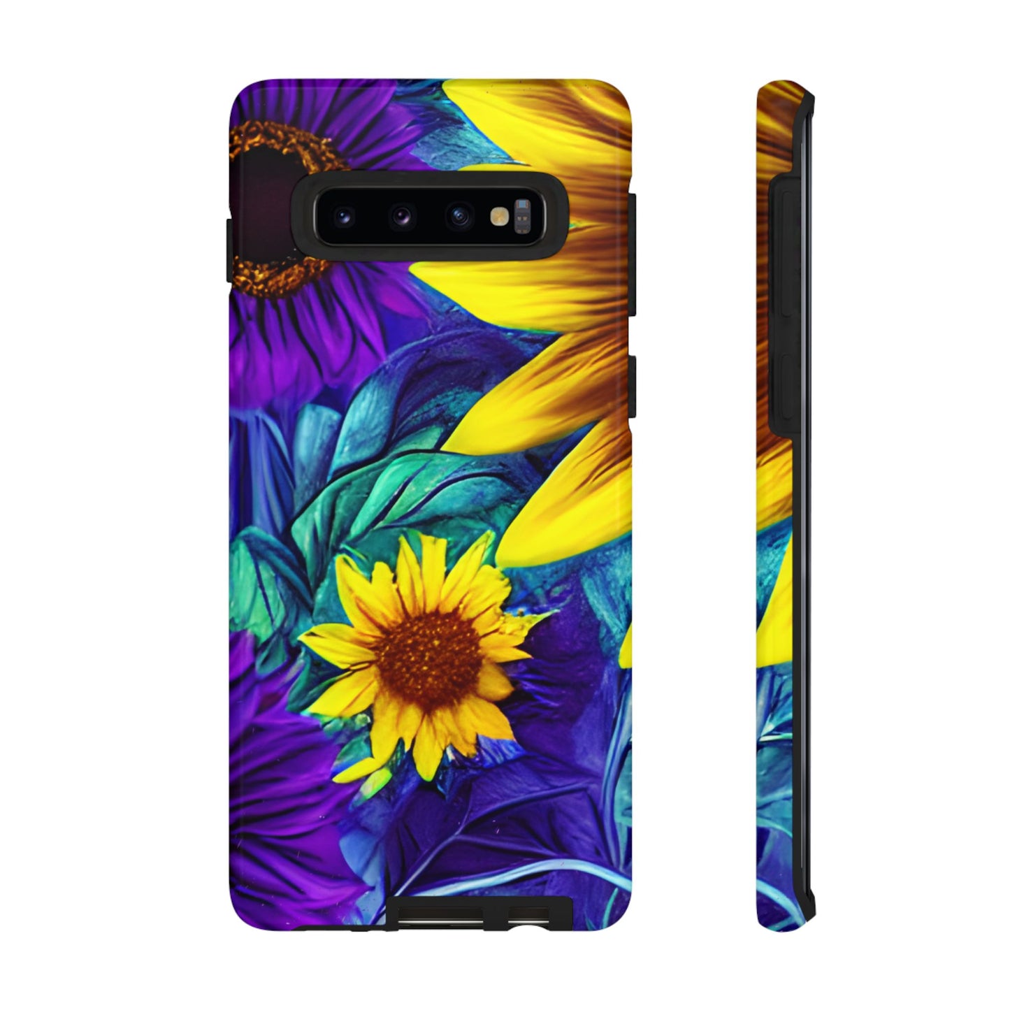 Purple & Gold Sunflower Dream - Samsung Galaxy Series Case