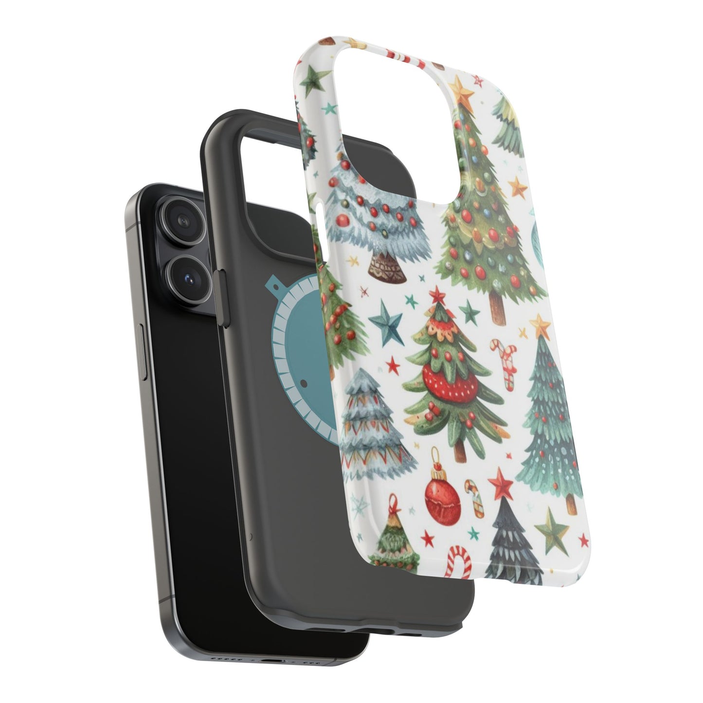 Festive Tree Wonderland – MagSafe iPhone Case