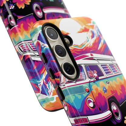 Groovy Floral Sunset Van – Samsung Galaxy Series Case