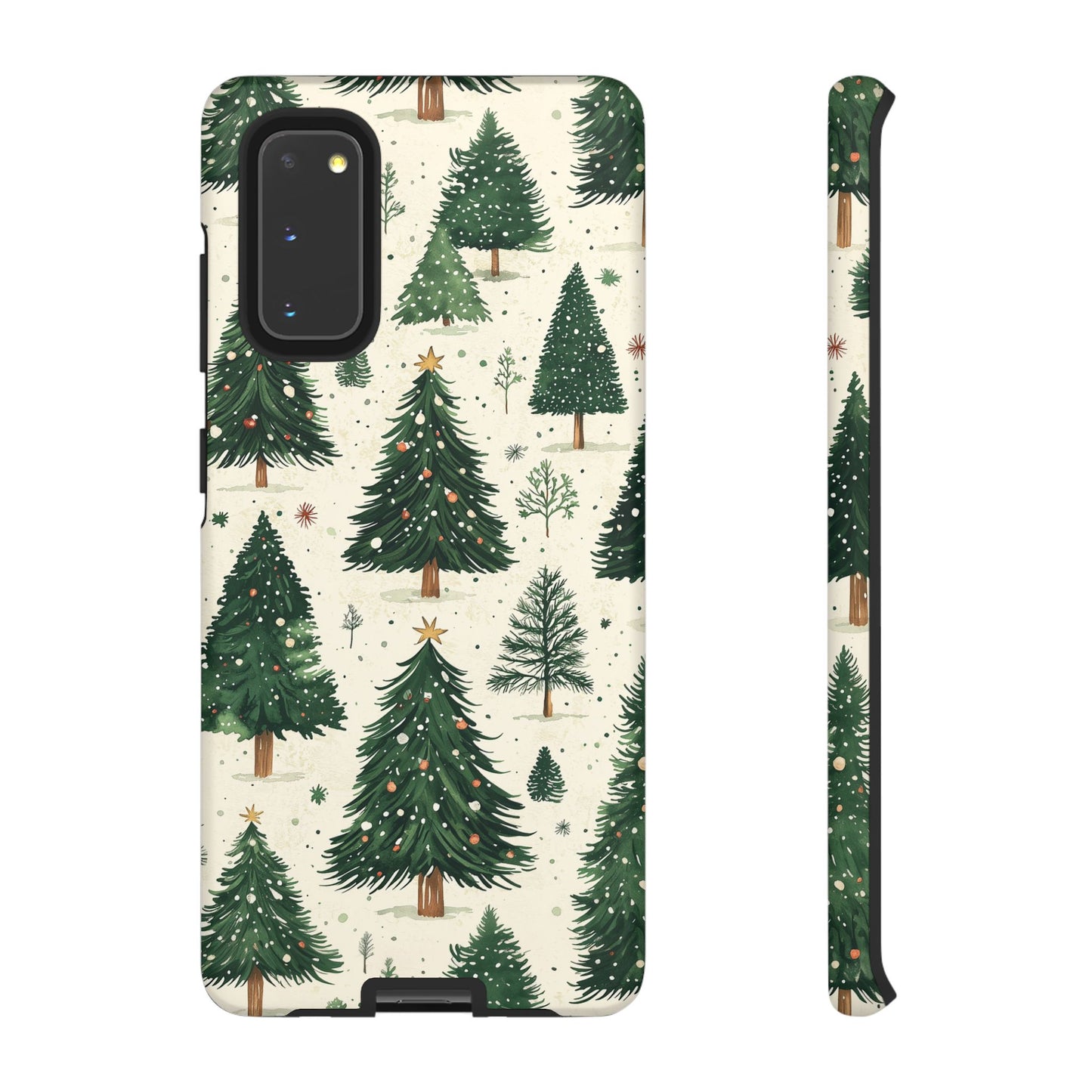 Festive Christmas Tree Forest Pattern – Samsung Galaxy Series Case