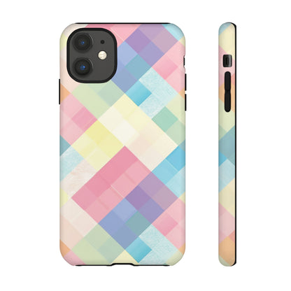 Spring Sonata Pastel Plaid Case