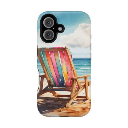 Vibrant Beach Escape MagSafe iPhone Case – Summer Vibes Design