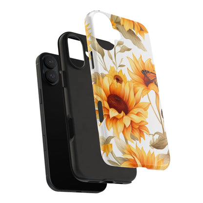 Sunflower & Monarch Garden - iPhone Series Case