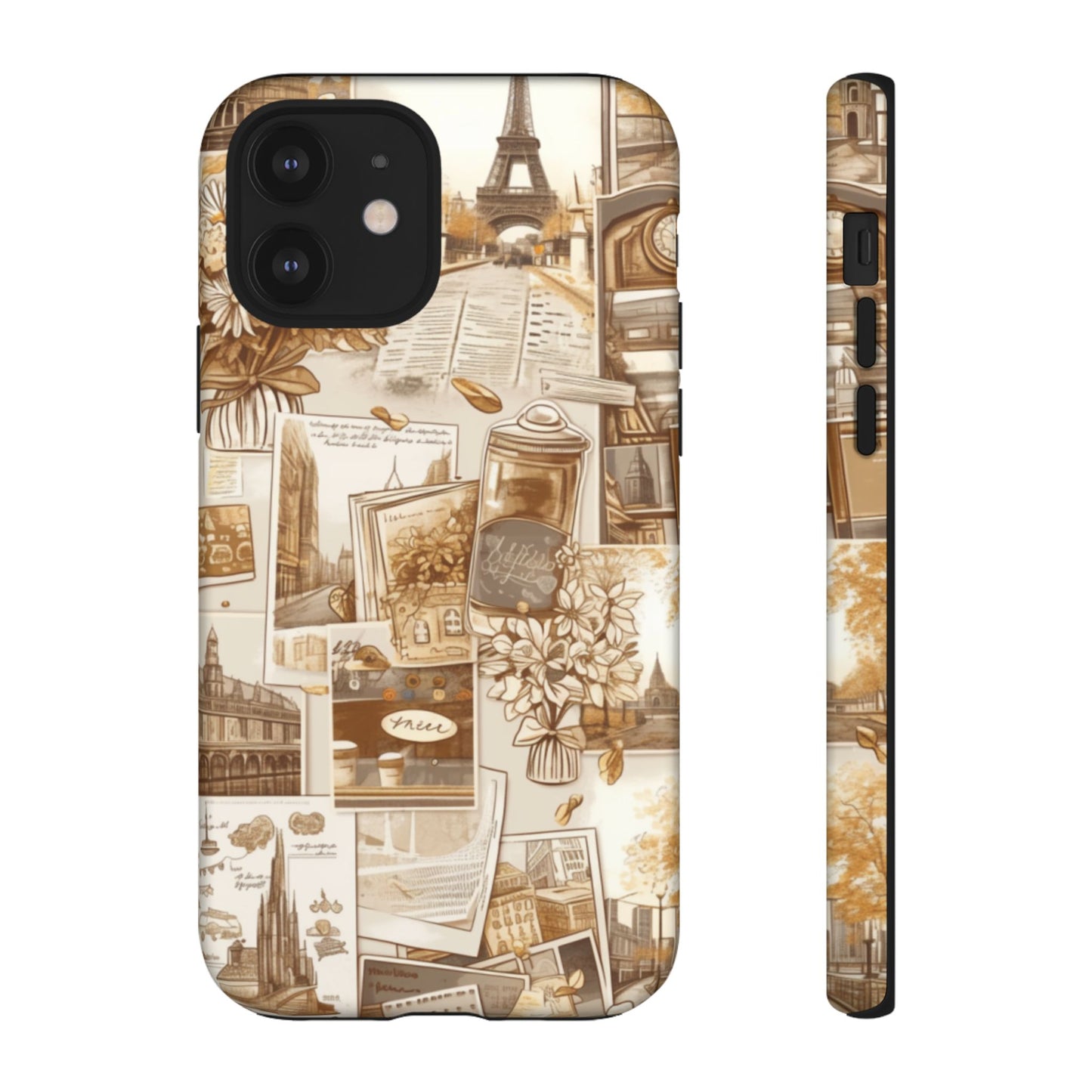 Vintage Collage Case | Travel Inspiration Design