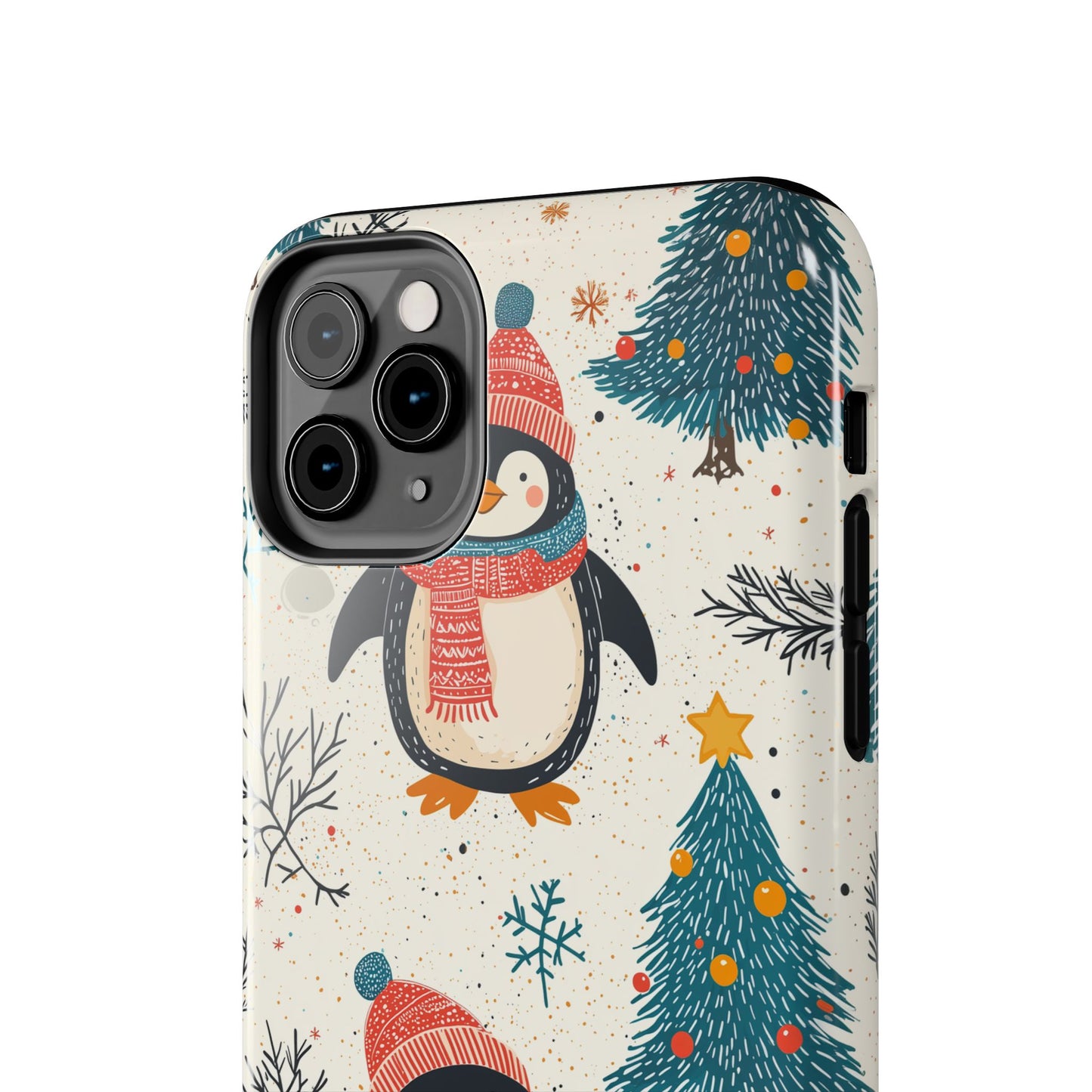 Penguin Wonderland – Snowy Christmas Cheer iPhone Case