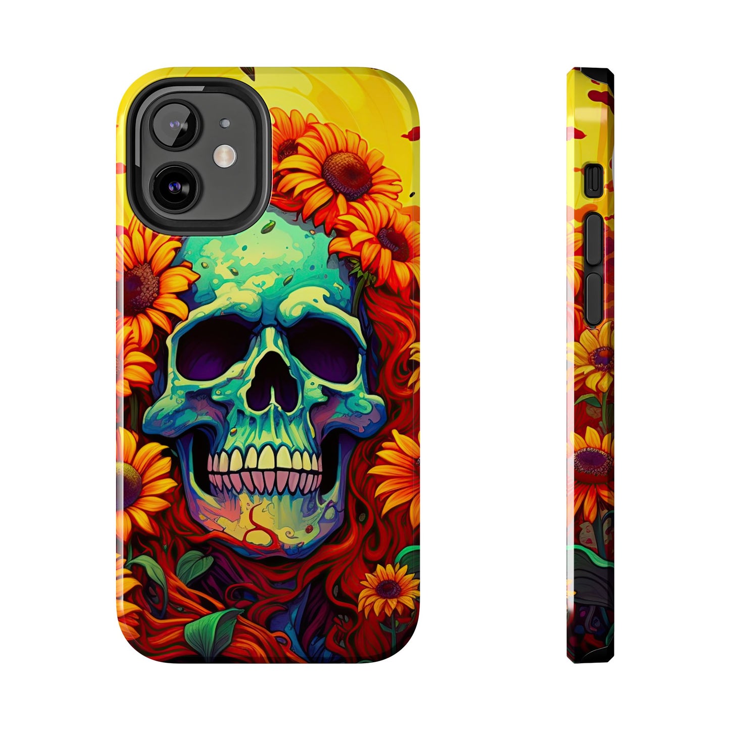 Sun Kissed Skull iPhone Case