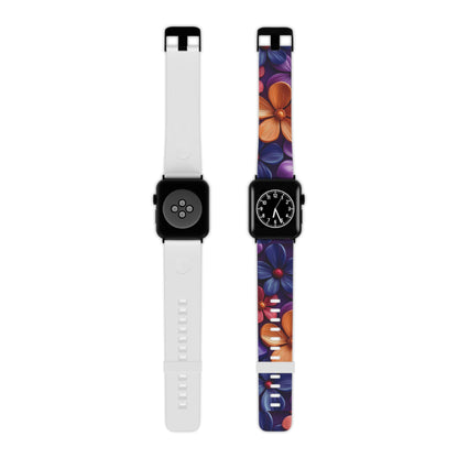 Bold Floral 3D Apple Watch Band