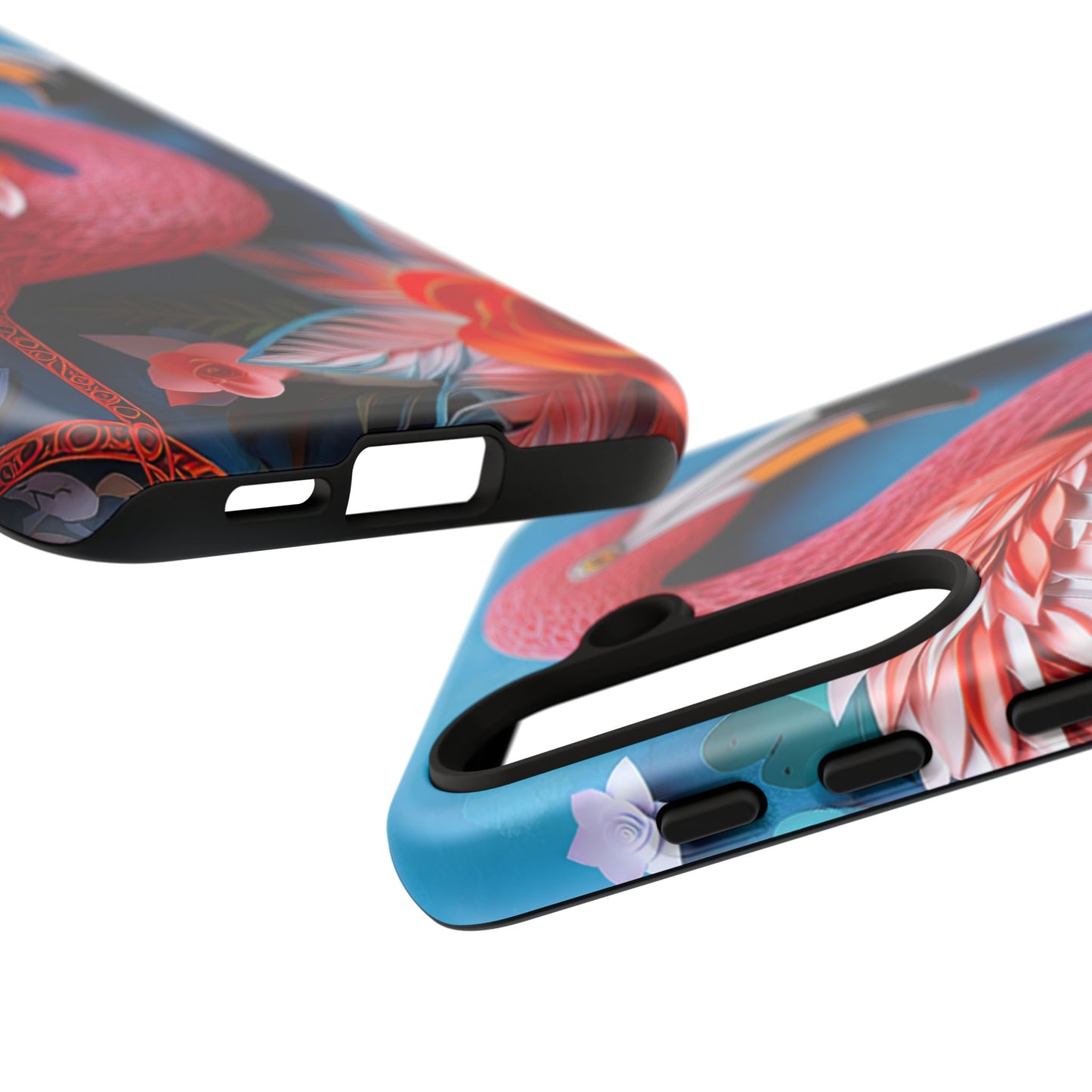 Flamingo Dreams – Bold Tropical Samsung Case