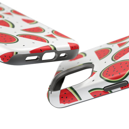 Sweet Watermelon MagSafe iPhone Case – Fresh & Fun Fruit Pattern with Summer Vibes