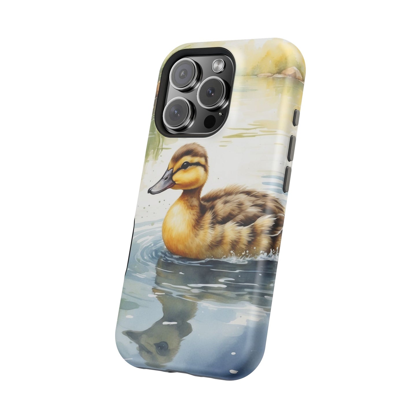 Graceful Duck Reflection – MagSafe iPhone Case