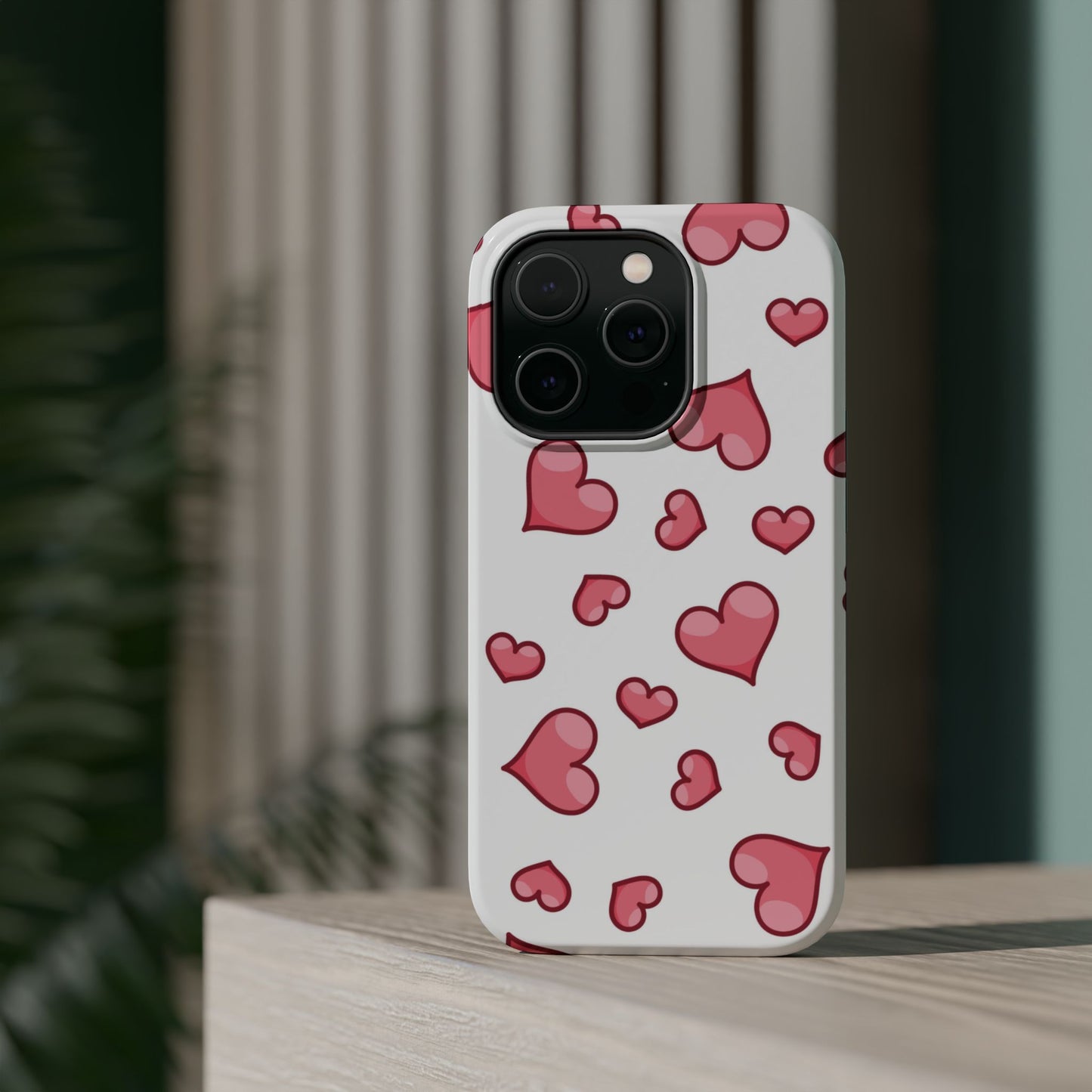 Scattered Hearts MagSafe iPhone Case