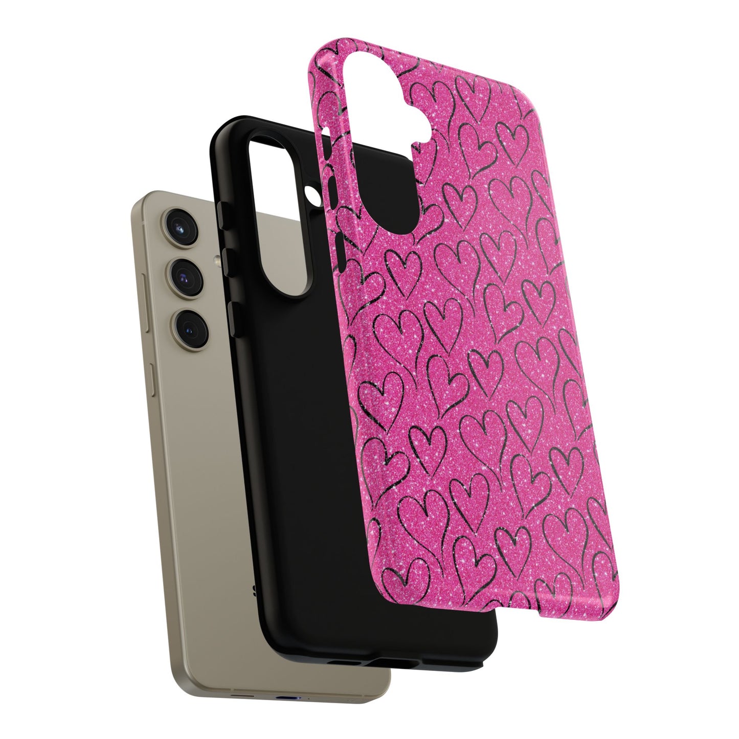 Heartfelt Glam Samsung Galaxy Case