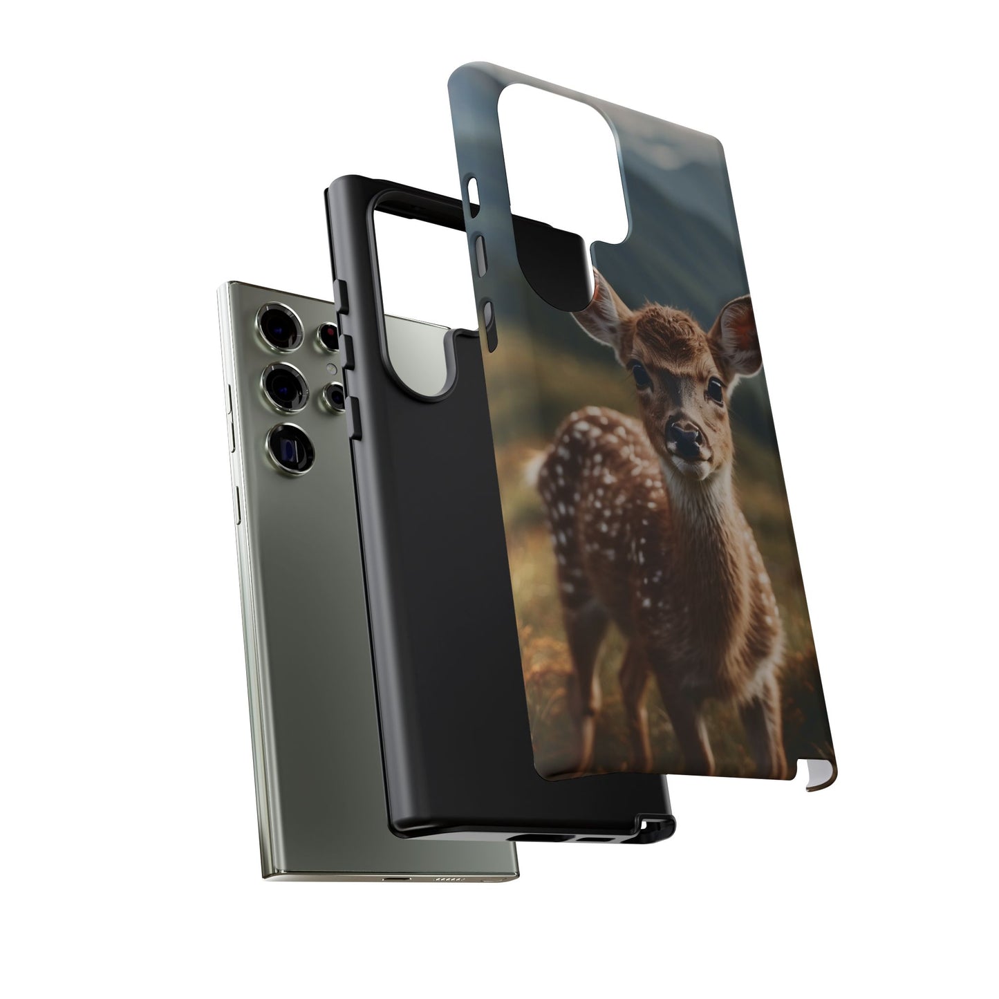 Gentle Fawn in Mountain Meadows Samsung Galaxy Case