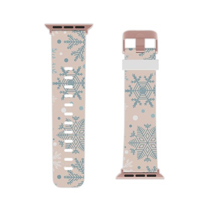 Winter Snowflakes Apple Watch Band